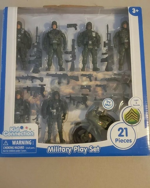 Kid Connection Military Play Set 21 Pieces eBay