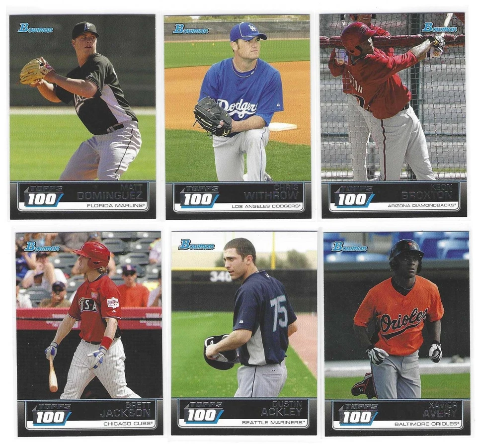2011 Bowman Baseball *Topps 100* insert cards - Finish Your Set-Volume Pricing! - Image 4 of 4