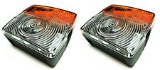 2x Blink-Positionsleuchte Blinker Traktor 12V 24V E20 LKW Anh&auml;nger Schlepper