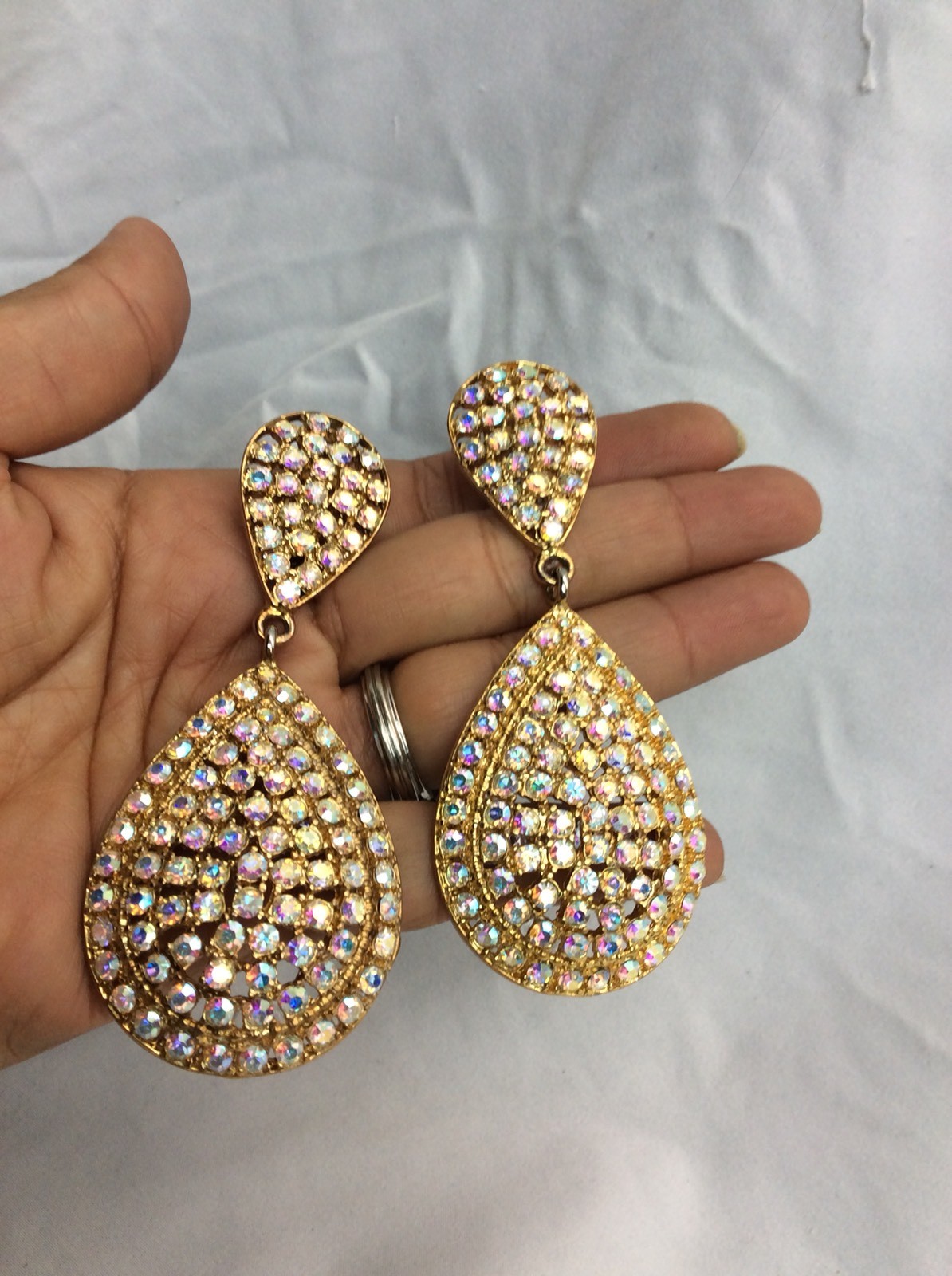 Stunning  statement  Bijoux Designs Iridescent Rh… - image 2