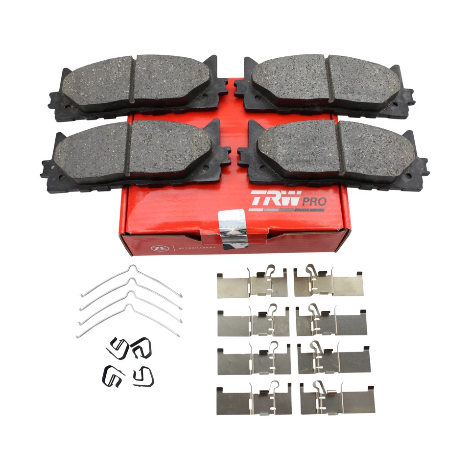 Juego de pastillas de freno delanteras de cerámica TRW Pro para Lexus ES300h ES350 Toyota Avalon Camry Foto 4 de 4