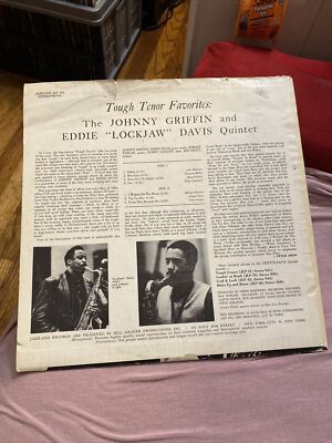 JOHNNY GRIFFIN & EDDIE DAVIS-TOUGH TENOR FAVORITES LP-JAZZLAND 976
