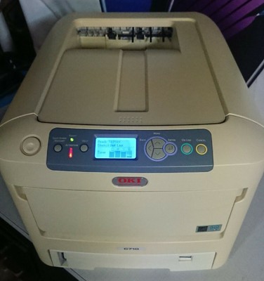 oki c710 printer