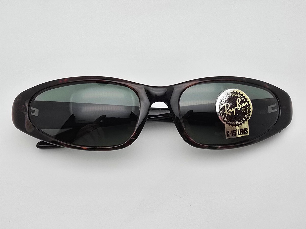 Ray-Ban B&L W1925 Moonstone Tortoise Frame G-15 Green Glass 