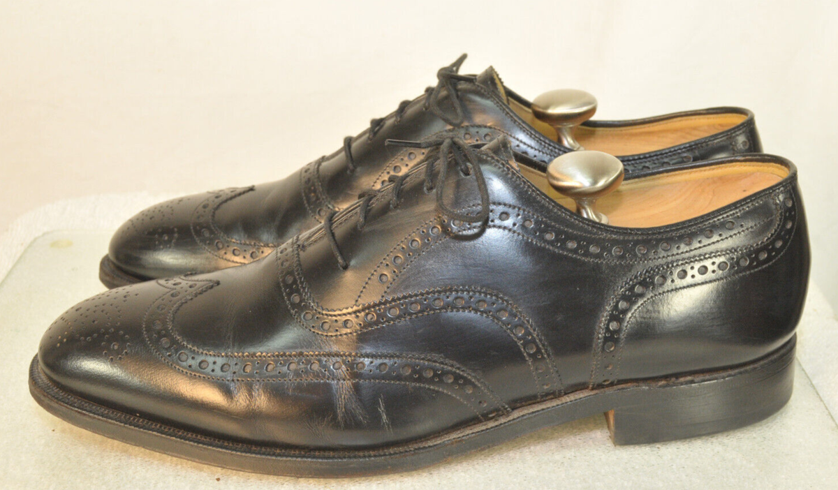 Johnston And Murphy US Mens 10.5 D/B Aristocraft Greenwich Black
