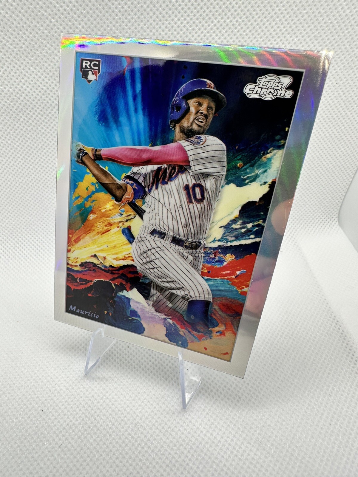 2024 Topps Cosmic Chrome #STN-3 Ronny Mauricio Stars in the Night Mets