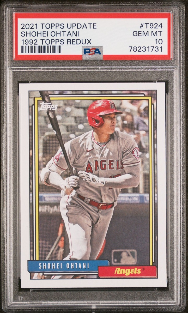 2021 Topps Update Topps Tek 大谷翔平 PSA 10 PSA 10* Shohei Ohtani 2021 Topps Update - 1992 Redux - Los