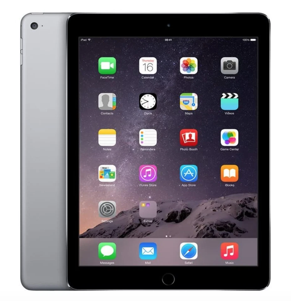 Apple iPad Air 2 32GB WiFi 9.7" SPACE GREY Retina+Touch ID iOS - FAST DEAL NOW! - Image 3 of 4