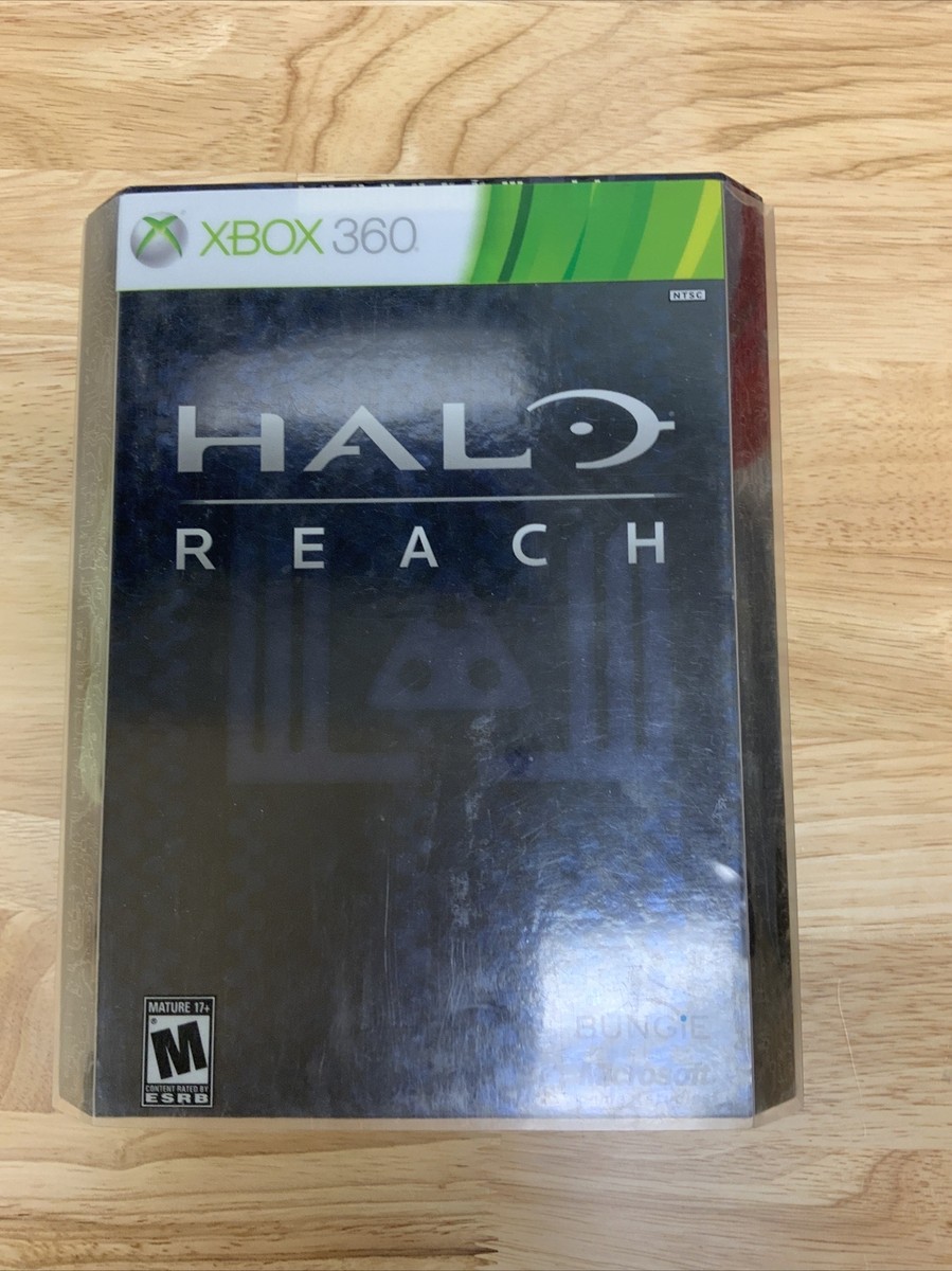 HALO REACH SECTION 3 XBOX 360 LIMITED EDITION 7 LARGE CASE W 