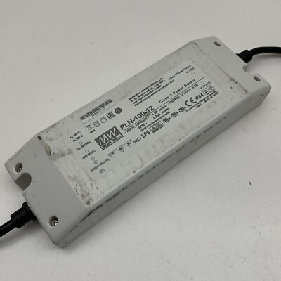Mean Well PLN-100-12 Constant Current LED Driver Power Supply 12VDC 5.0A 60W