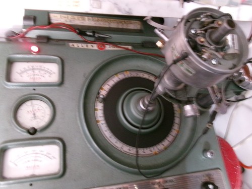 Ford Y Block Holley Dual Point Distributor Accel Mallory Machine Setup Tested - Bild 21 von 24