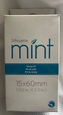 SILHOUETTE MINT, STAMP KIT, 15mm X 60mm 0.6 in X 2.3 in NEW  Free Shipping