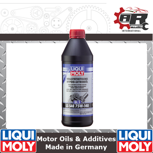 Liqui Moly Fully Syn. Hypoid Limited Slip Gear Oil 75w140 GL5 1L