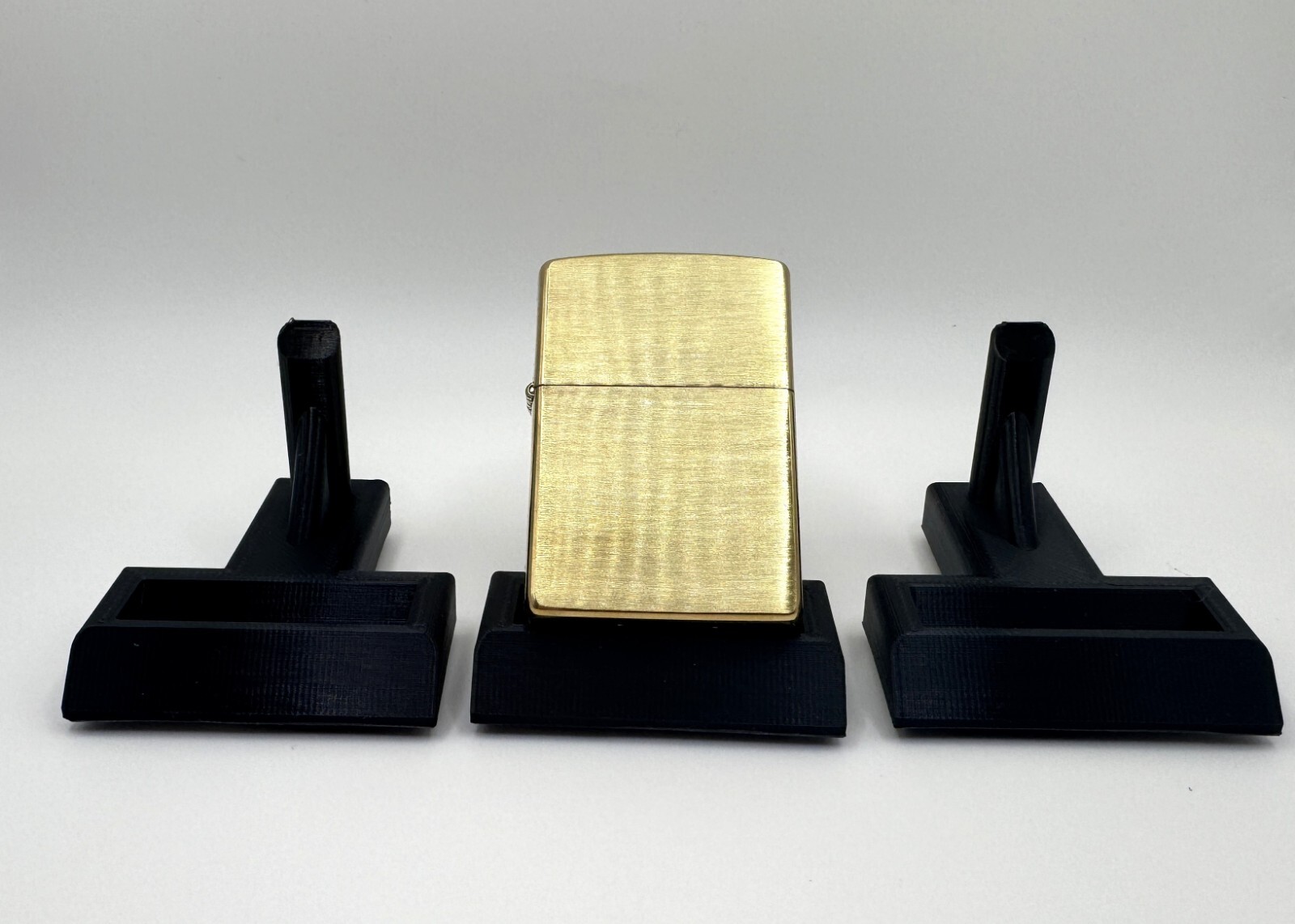 Display Stand For One (1) - 3 Pack In Black