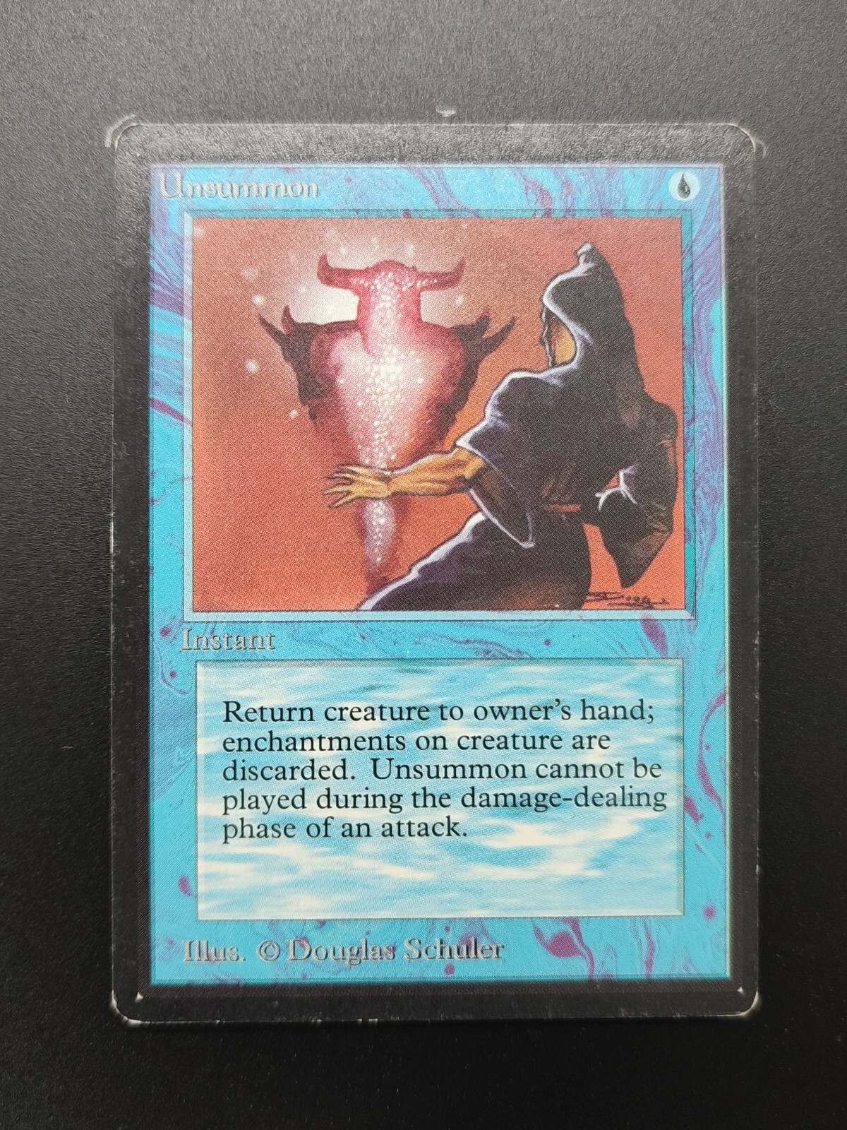MTG Magic The Gathering Card : UNSUMMON (ENG) GOOD BETA