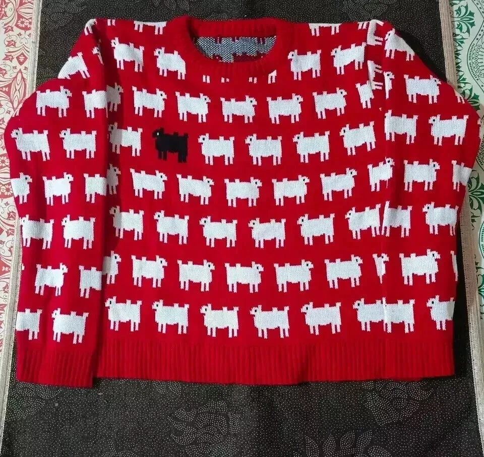 Suéter Princesa Dama Diana Rojo Lana Oveja Cálido y Maravilloso Blazers de Remo Foto 3 de 4