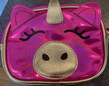 Stella  Max Kidz Pink Piggy Crossbody Bag Purse  V
