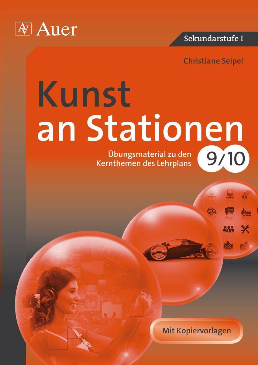 Thumbnail - Kunst An Stationen 9/10 | Julia Dahmer | Deutsch | Taschenbuch | 88 S.