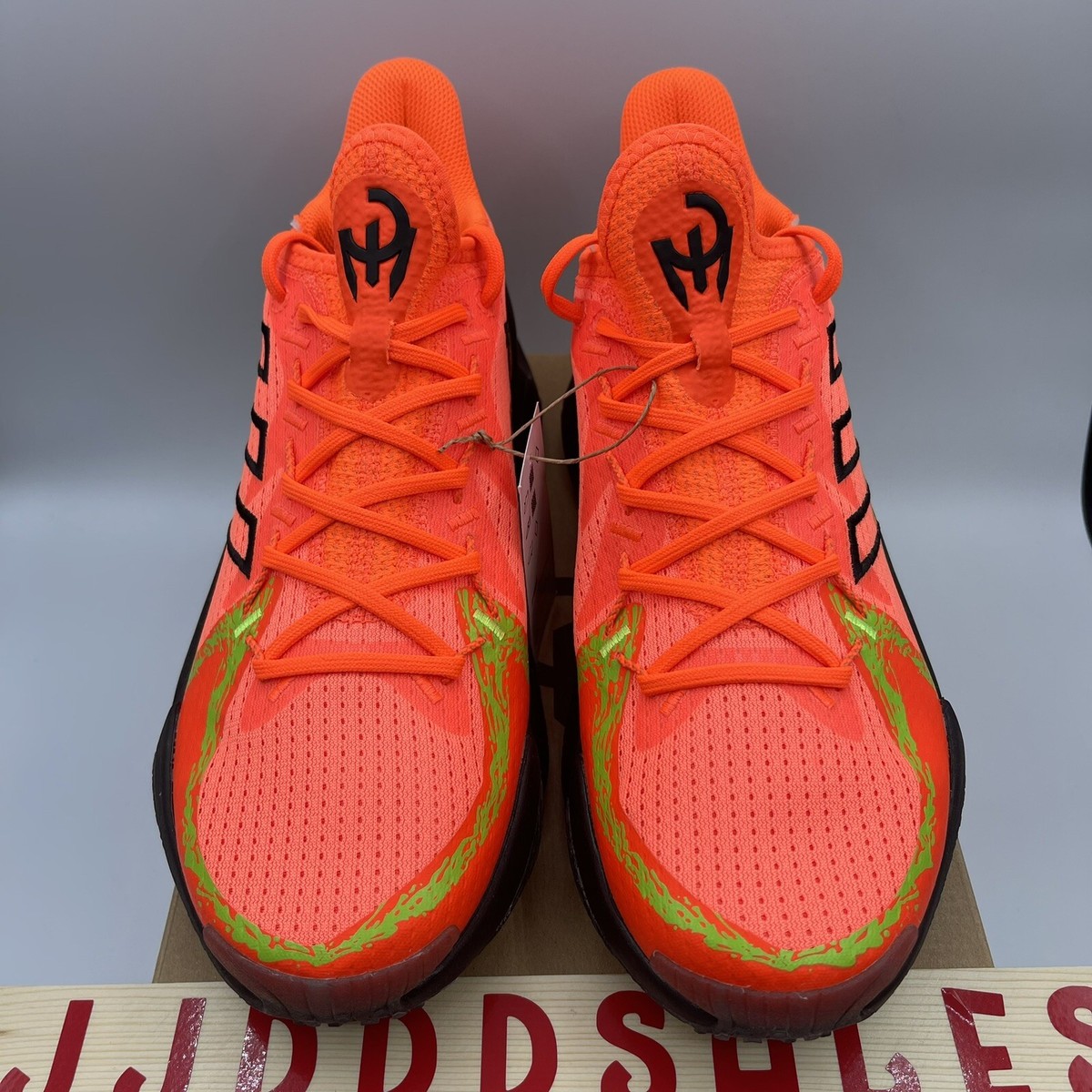 RARE Adidas Mahomes 1 Impact FLX \'Poison\' Solar Orange Black | IF4806 Chiefs NFL MAHOMES 1 Adidas IMPACT FLX Poison Solar | Mercari main image 3