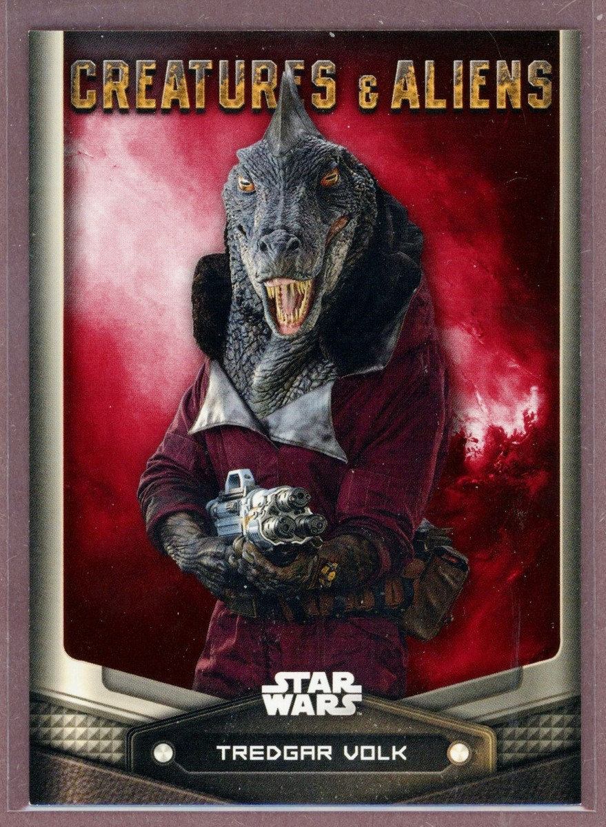 2023 Topps Star Wars Obi-Wan Kenobi Creatures & Aliens Red #7