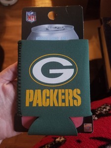 Nfl Green Bay Packers Can Koozie Coozie Drink Holder Football Ebay
