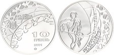 Ukraine 10 Hryvnias 2001 Olympische Winterspiele in Salt Lake City  PP   125862