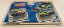 Tyco / Mattel HO Twin Pack #37644 - Flam Vette & Flam Camaro - NOS!