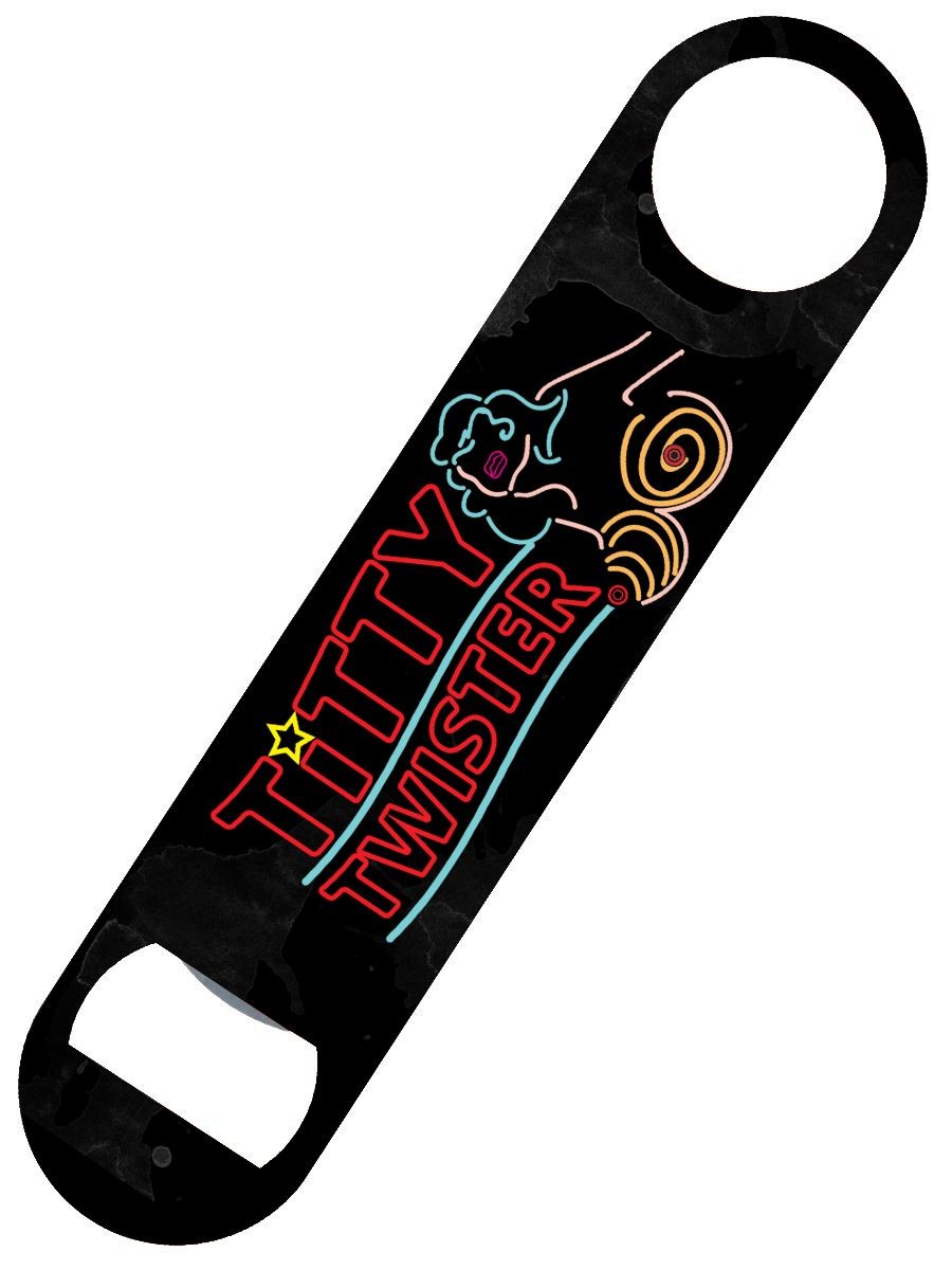 Titty Twister Bar Blade Bottle Opener 18x4cm