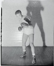 Champ Strikes a Pose Pompton Lakes NJ Heavyweight King Joe Louis o- Old Photo