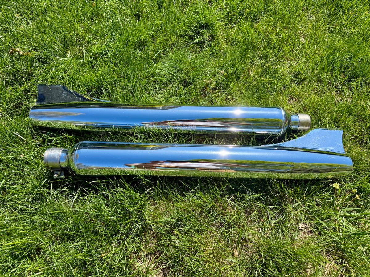 Harley Davidson FLSTS Heritage Springer OEM Mufflers 65655-97