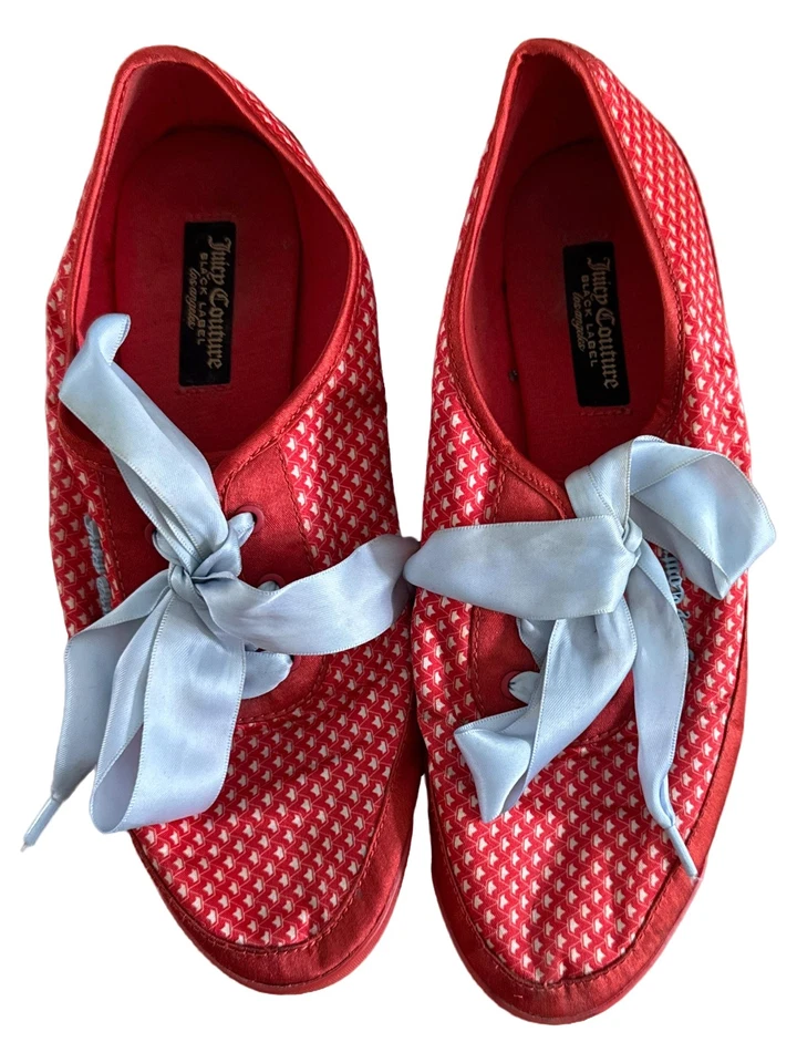 Juicy Couture Pantoufles Femme Rouge Casual Confort (EU 38) - Photo 1/4