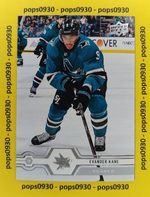 Evander Kane, San Jose Sharks, 2019, Upper Deck Series I, #162