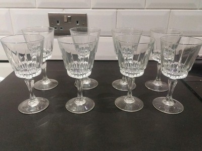 8er Set Luminarc Verrerie D Arques Victoria Weingläser 