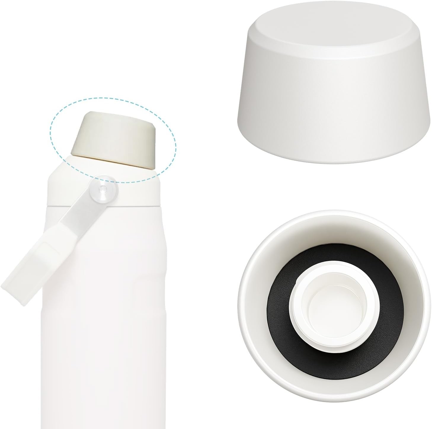 Top Cap Replacement for Stanley IceFlow Fast Flow Water Bottle, Top Twist Cap...