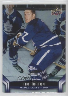 2023-24 Upper Deck Tim Hortons Collector's Series Tim Horton #1 HOF e6j