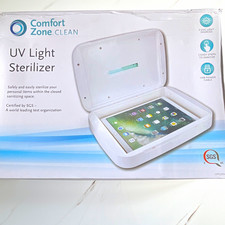 Comfort Zone Clean UV Light Sterilizer Box, USB Power, White, CPC2014