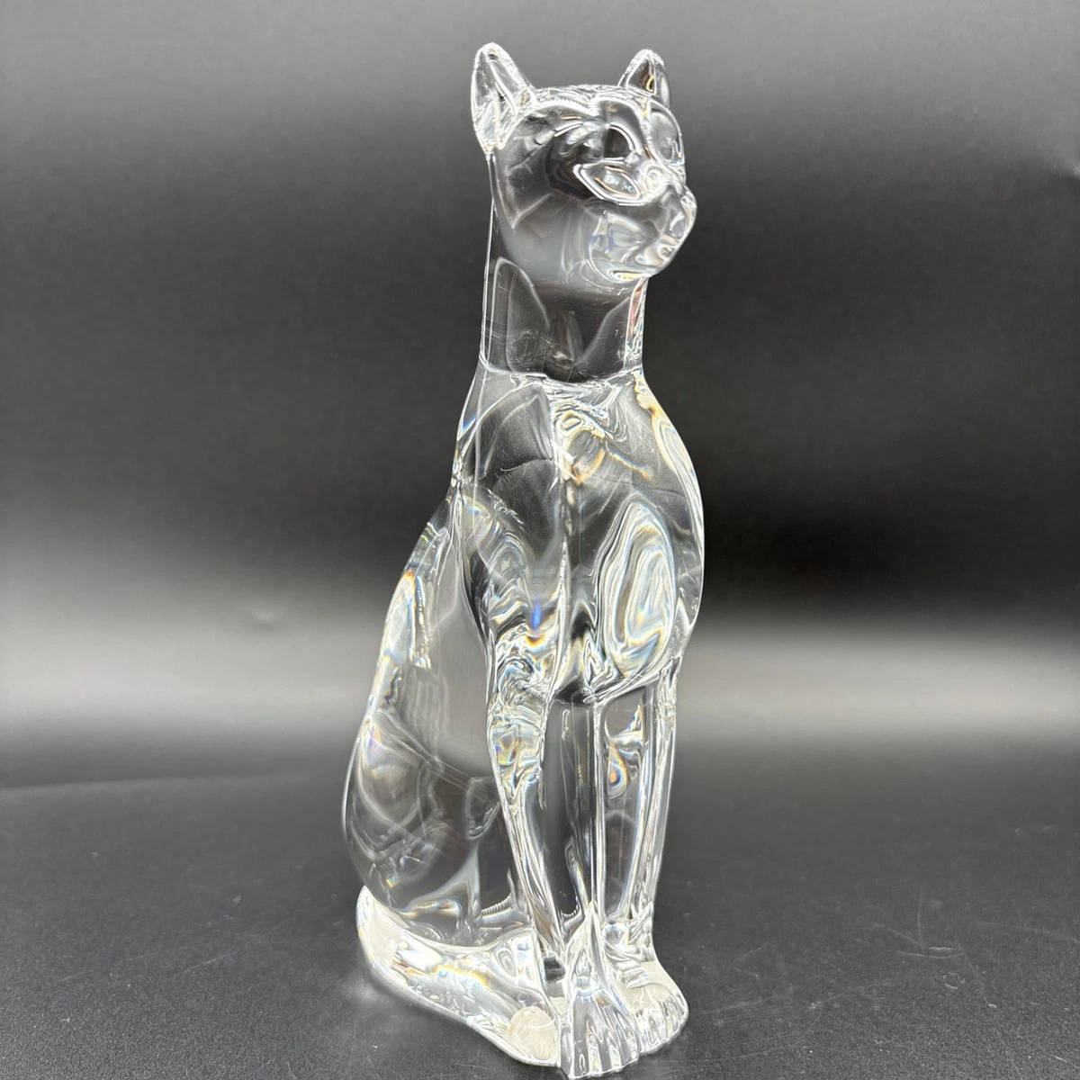 Baccarat Crystal Cat for sale | eBay