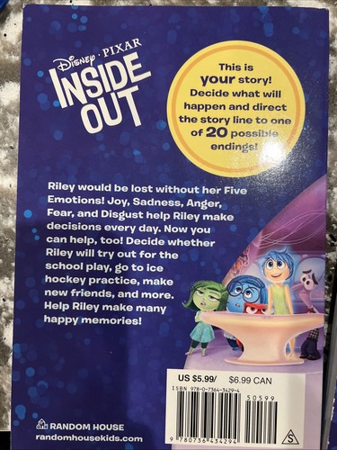 Inside Out: Vergiss das! & Was sollte Riley tun? (Du entscheidest das Ende) Bücher - Bild 4 von 4