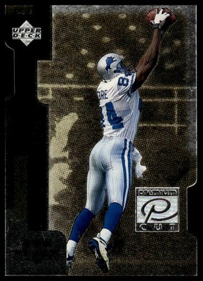1998 Upper Deck Black Diamond #PC28 Herman Moore Premium Cut Triple