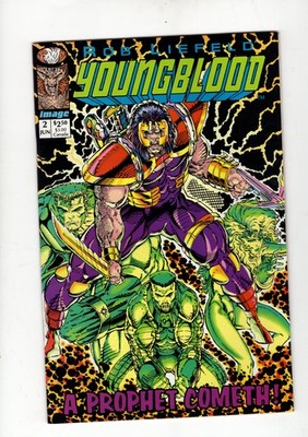Youngblood #2 (Image Comics Malibu Comics July 1992) Comic Book Fine