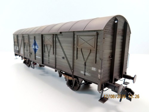(1HOL015) MBW 50165 Spur 1  Bretterwagen Glmhs 50 ARAL, W.Gutheil patiniert, OVP | Condition: Gebraucht