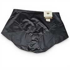Wacoal Briefs Womens XXL Black Smoothline High Waist Panties 80595