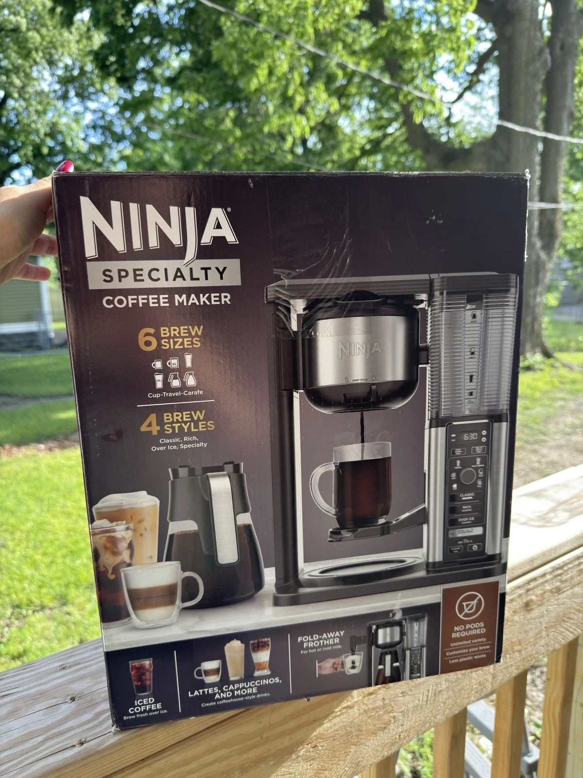 Ninja CM371 Hot & Iced XL Coffee Maker w/Rapid Cold Brew 12-cup Coffee Maker
Opens in a new window o