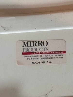 CHAMPION Vintage Spark Plug Thermometer Marketing Display plastc