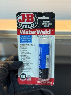 JB Weld WaterWeld Epoxy Putty 2oz 8277