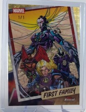 2026 Topps Fantastic Four FF-19 Superfractor Ultimate Future Foundation #1 of 1