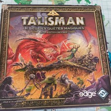 TALISMAN 4th Edition Board Game used in French