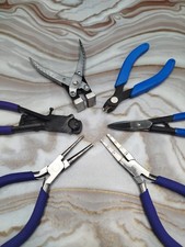 6-Piece Jewelry Making Pliers Set for Beading Wire Work  Craft Tools
