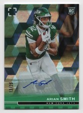2025 Panini Photogenic ARIAN SMITH #170 Green Rookie Auto /25-Jets