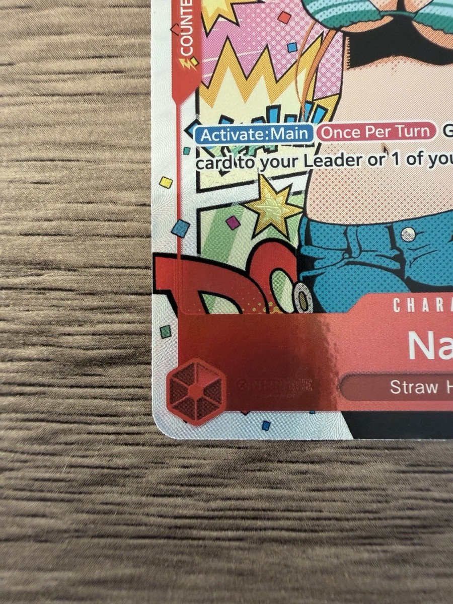 ミナのウタ パンフレット Treasure Rare Nami ST01-007 Alt Art OP06 Wings Of The Captain NM